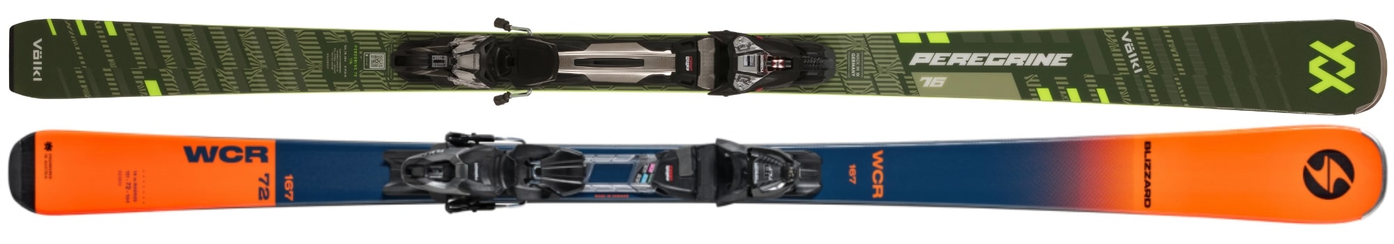 Ski Intermediate - Völkl Deacon 7.6, Nordica Spitfire 75R, Rossignol React GT